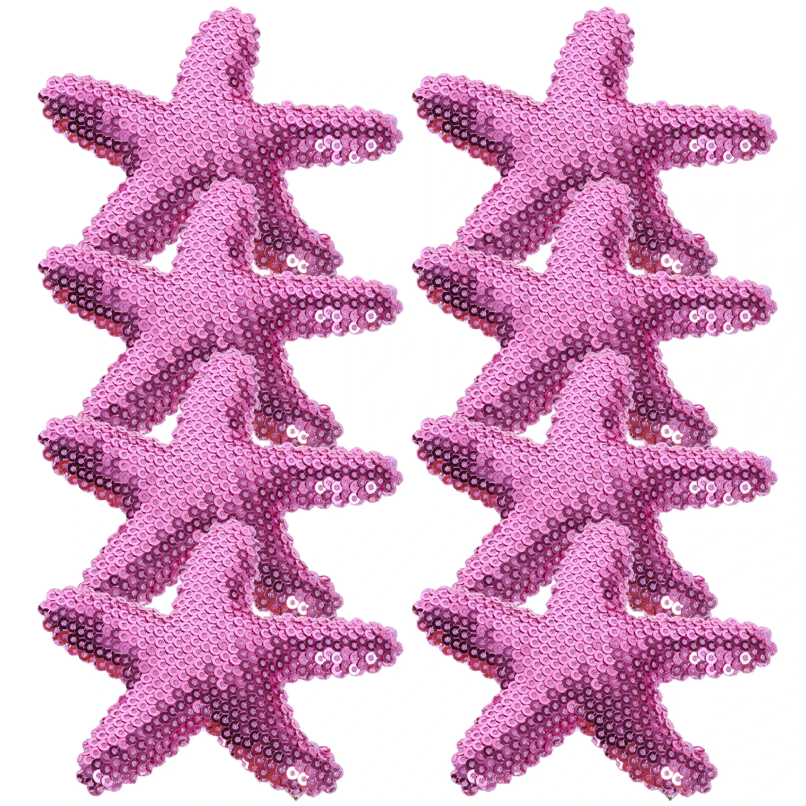 

8 Pcs Star Clips Rhinestone Duckbill Accessories for Girls Hair Accessories Girls 8-12 Styling Mini Sea Star Hair Pins