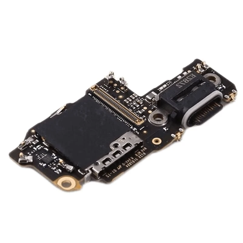 Super Deal -For Google For Pixel 9 Pro Smartphone Charging Port Board With Card Slot Replacement Part Repair Accessories