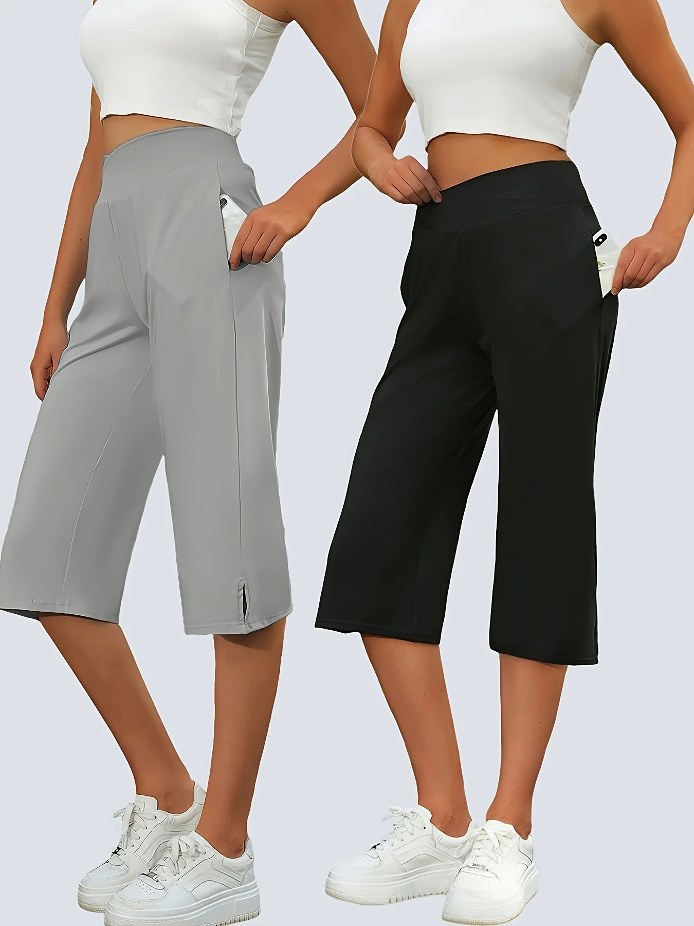 Cycling Commute Pants - 2 pezzi di pantaloni capri da
