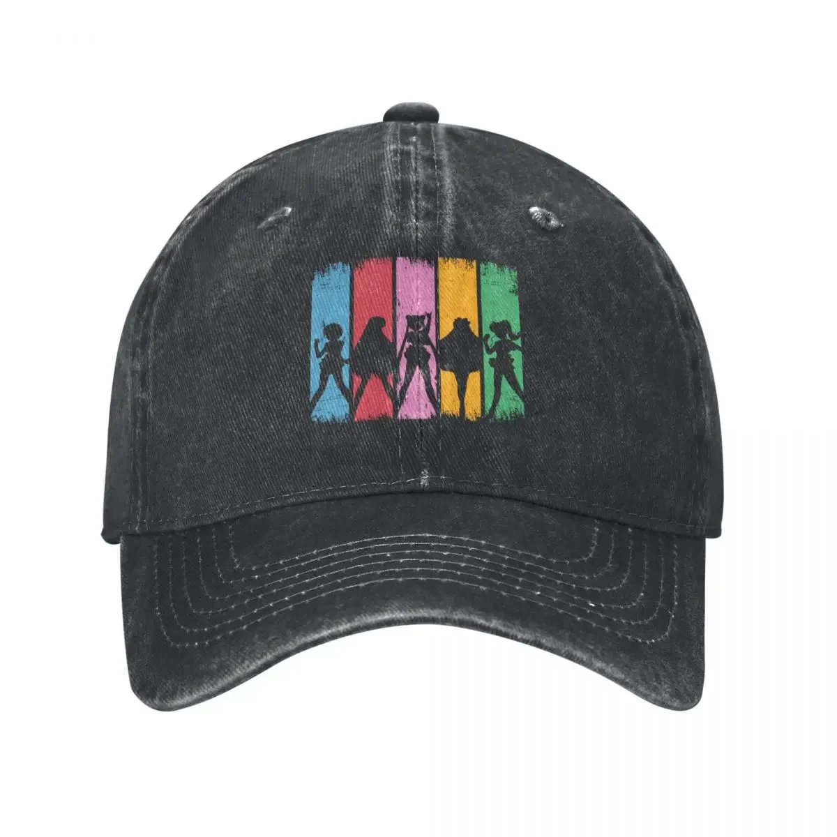 Colorful Sailormoon Baseball Cap Designer Hat Beach Outing Men's Baseball Women's