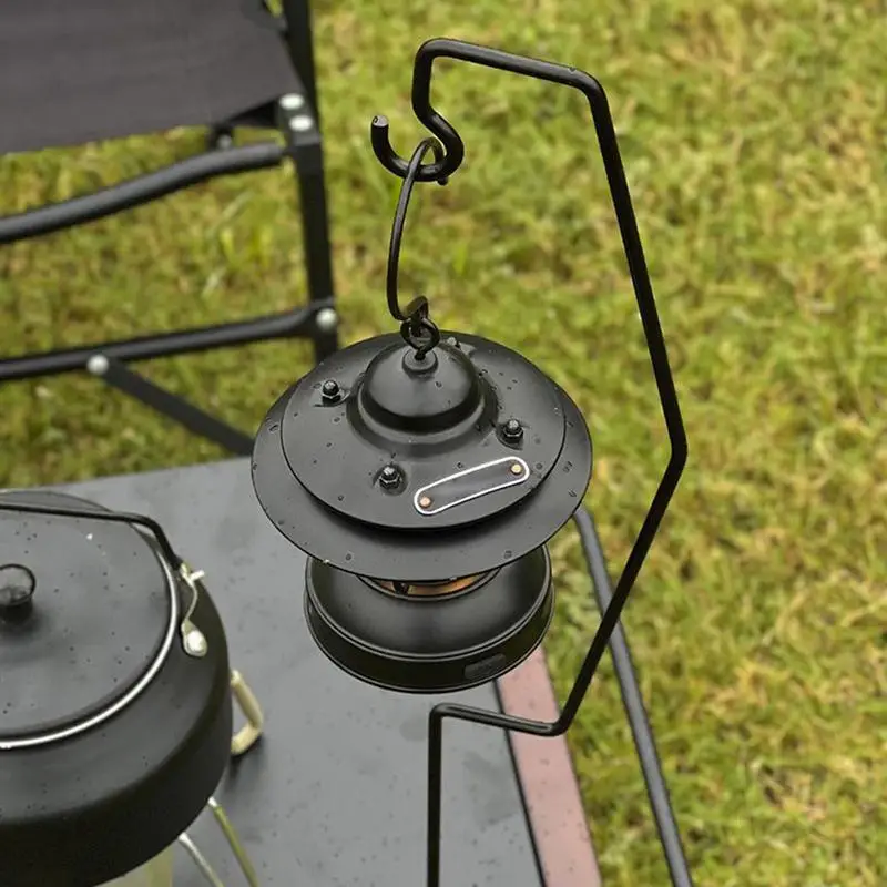 

Camping Lantern Stand Pole Stand With Pole For Lantern Light Versatile Folding Lightweight Portable Holder For Picnic