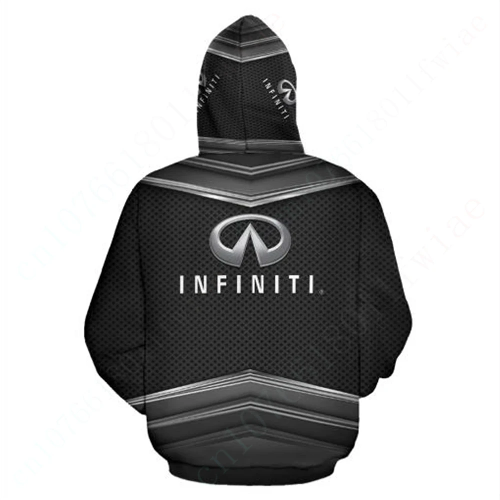 Infiniti Casual Zip Hoodies Harajuku Sweatshirt Anime Hoodies für Männer Frauen Unisex Kleidung 3D-Druck Essentials Pullover