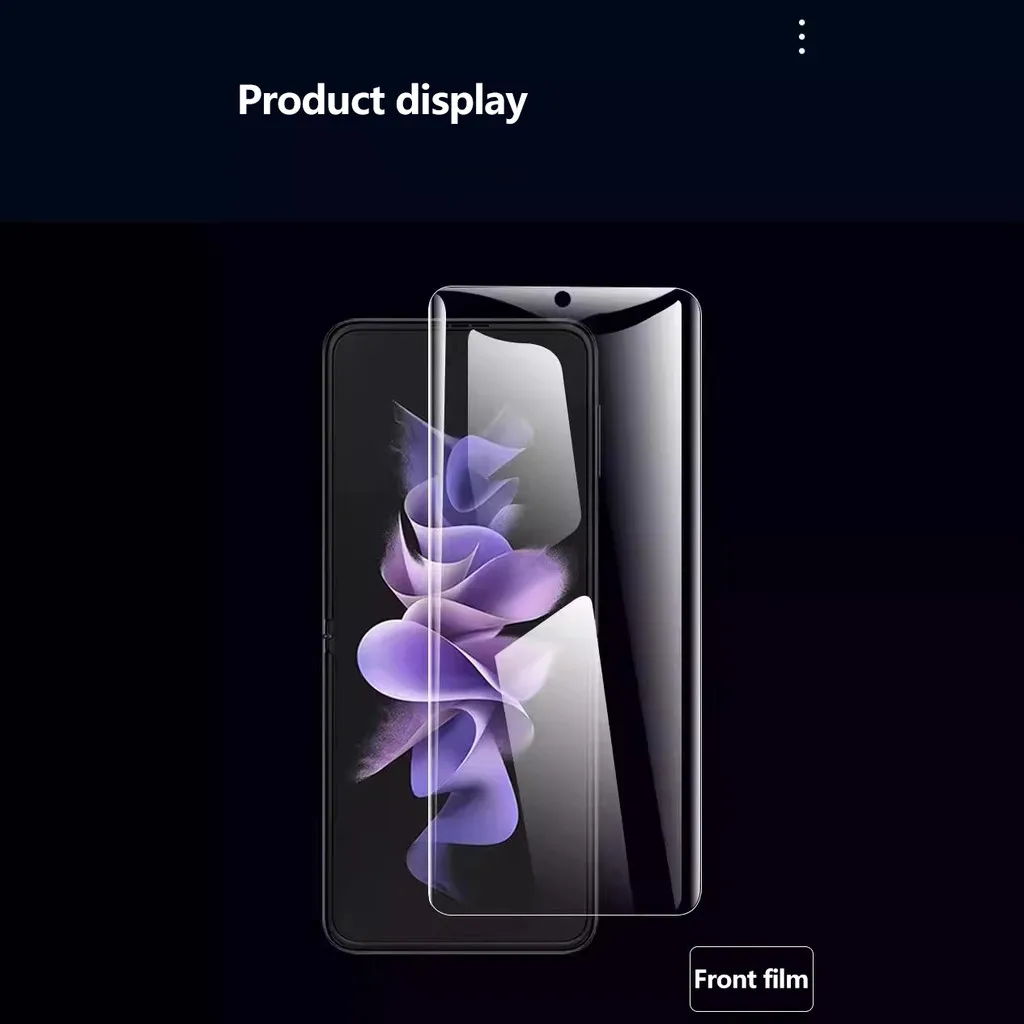 4 in 1 Full Cover Hydrogel Film For Honor Magic V Flip 2 5G Screen Protector Films Not Glass For Honor Magic V Flip