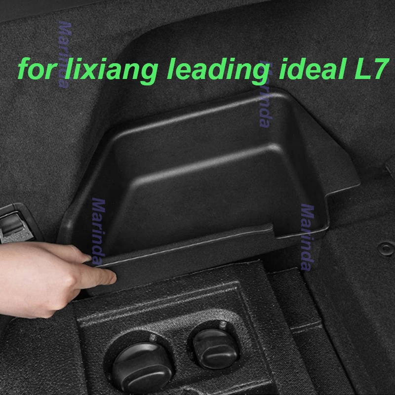 

Car Rear Trunk Side Storage Box for Lixiang Leading Ideal L7 Rear Racks Storage Box Lid Cover Plate Interior Accessories