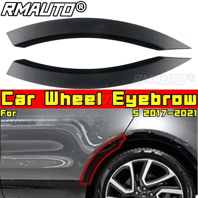 

For Discovery 5 2017-2021 Styling Kits Car Wheel Eyebrow Trim Molding Exterior Fender Mudguard Flap Splash Arches