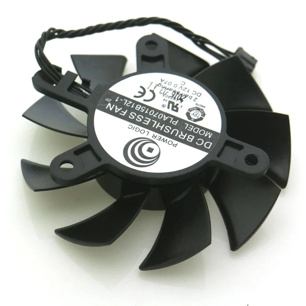 

PLA07015B12L-1 DC12V 0.07A 65mm 4wire 4pin For EVGA GTX1070TI GTX1080Ti SC2 HYBRID Graphics Card VGA Cooler Cooling Fan