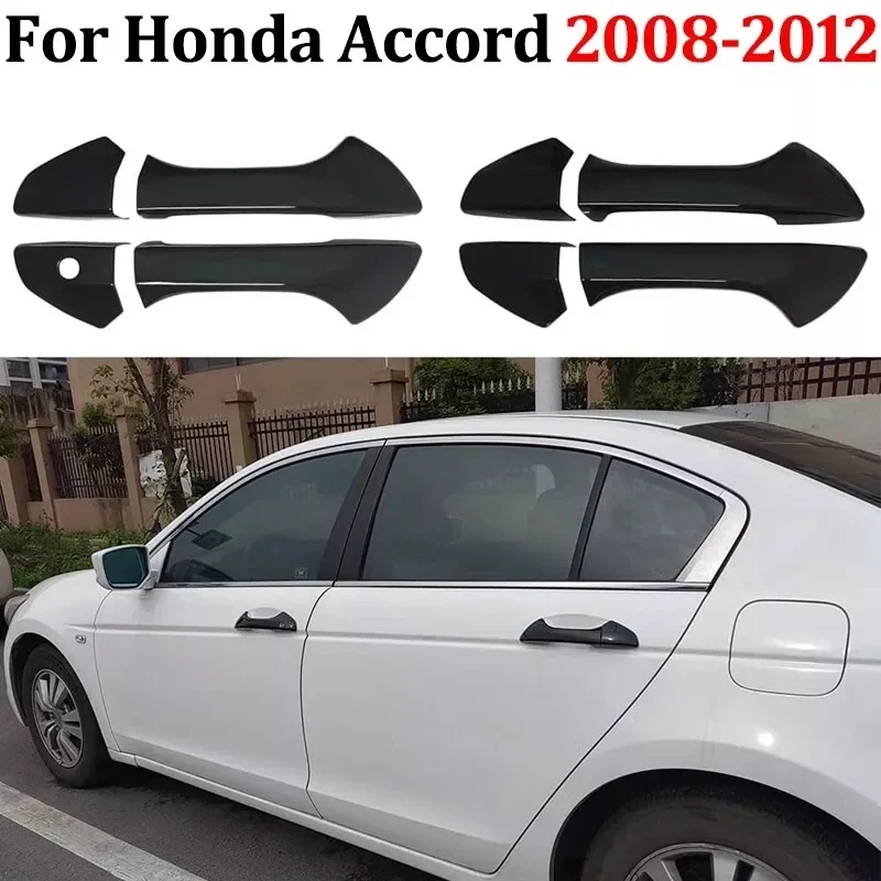 

For Honda Accord Sedan 2008 2009 2010 2011 2012 Car Exterior Door Handle Cover Sticker Moulding Trim Protective Accessories