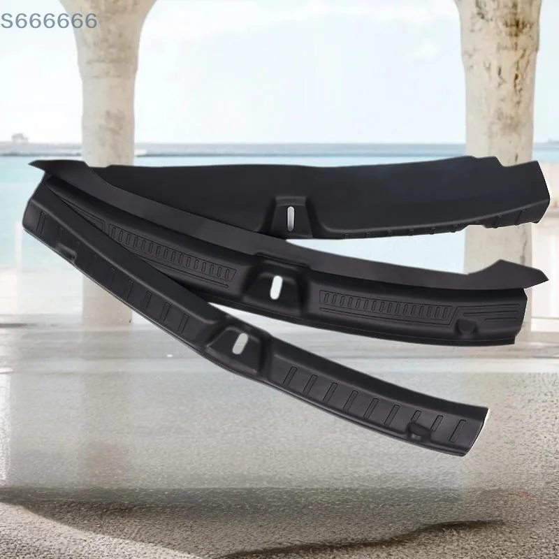 واقي صندوق السيارة المتين للخدش للطراز Y Juniper 2025 والطراز 3 هايلاند 2024 2025 TPE #3