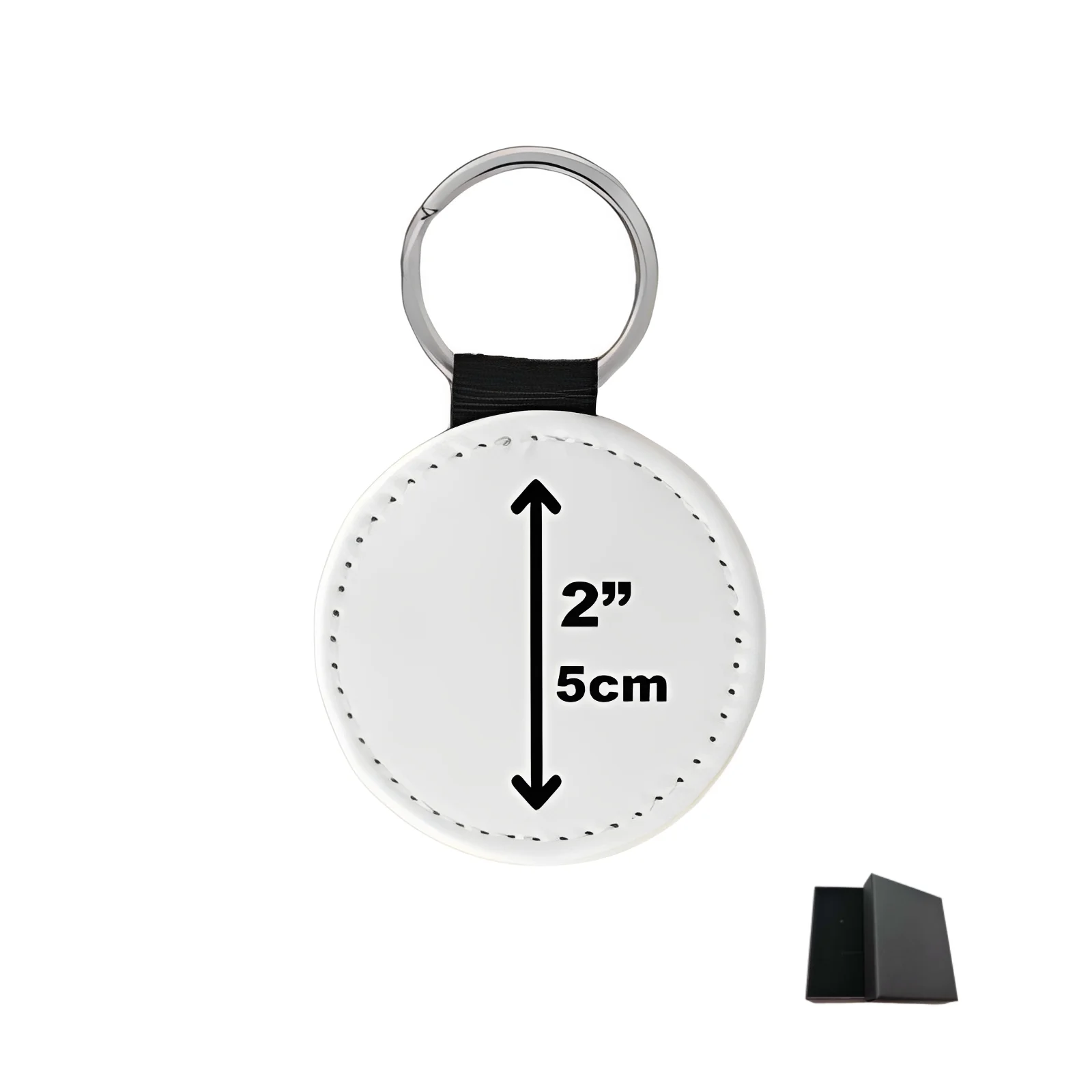 Customized Leather Keychain with Photo, Personalized Gift