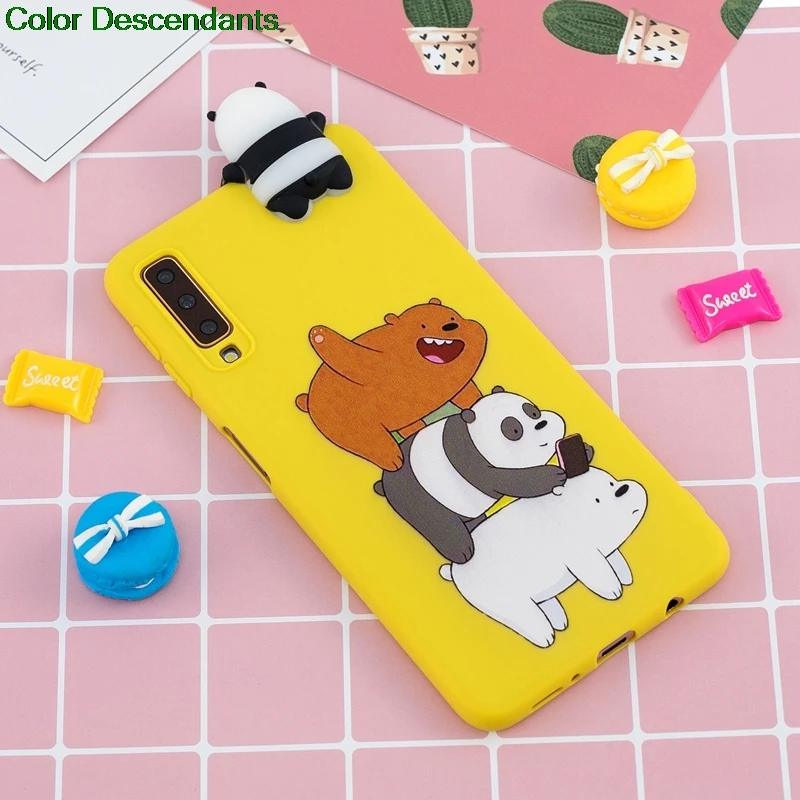 Soft Silicone Case For Coque Samsung Galaxy A7 2018 SM-A750GN/DS SM-A750FN A750F Silicone Phone Case For Etui Samsung A7 2018