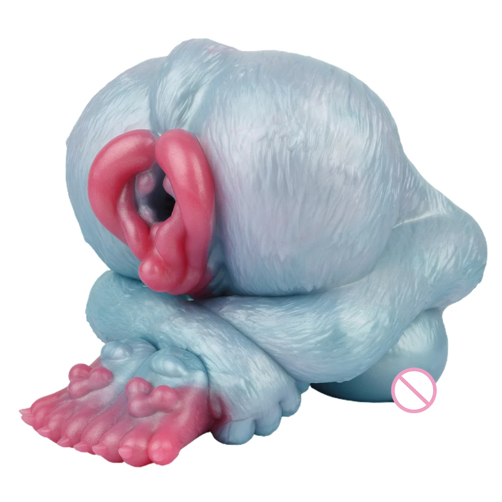 SHAZ Leopard Pussy Male Masturbator Cup Realistic Vagina Sucking Blowjob Animal Male Stroker Penis Massager Sex Toys For Men 18+