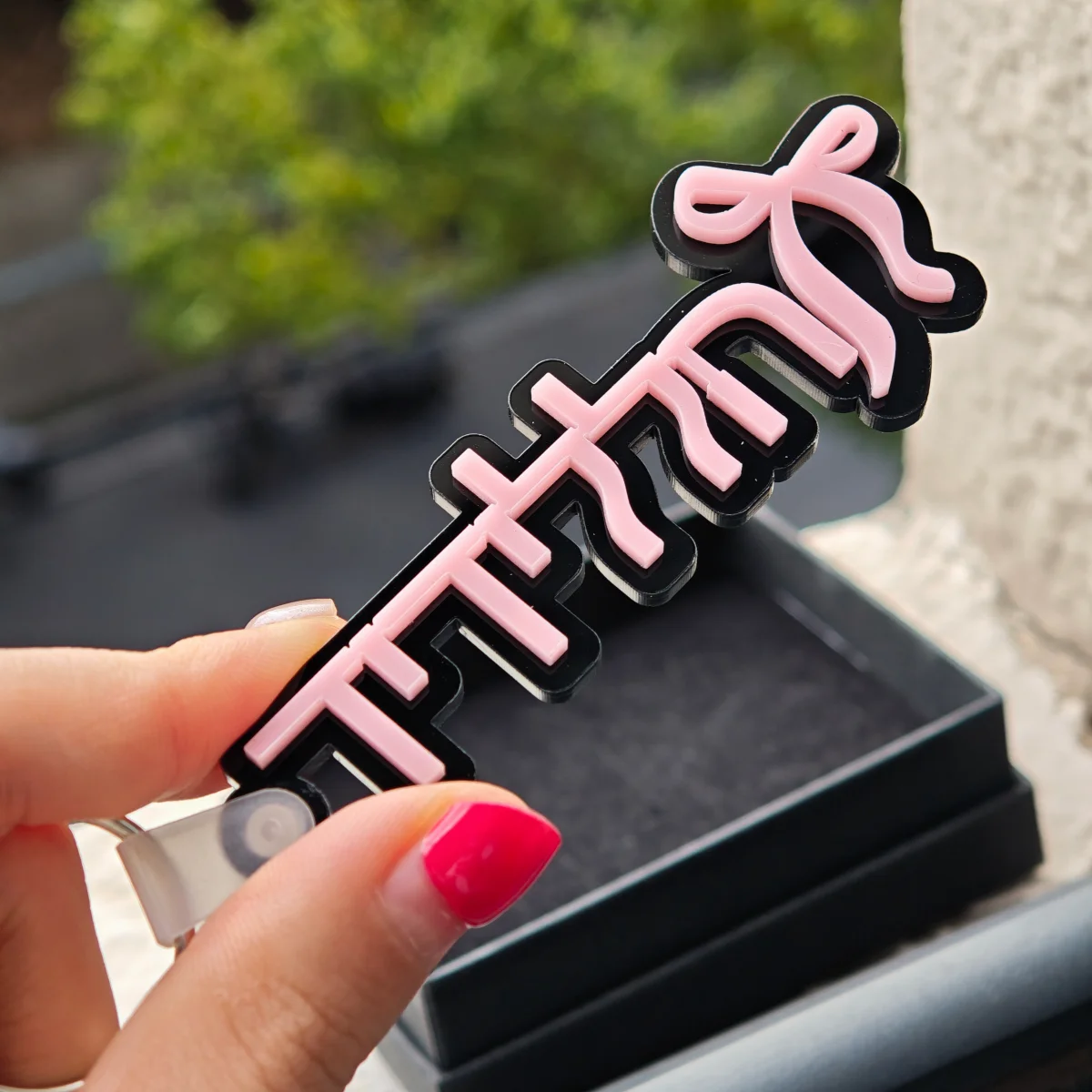 Customized Acrylic Keychain Sweet And Stylish Hanging Decoration Non Fading Keychain Bag Hanging Decoration School Gift For Frie