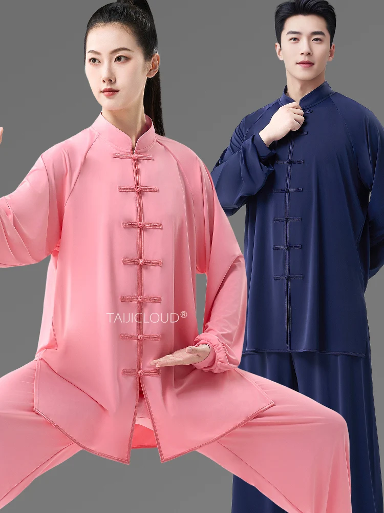 2025 New Women's Tai Chi Suit Summer Lightweight Ba Duan Jin Kung Fu Costume with Oriental Style for Martial Arts Performance - Image 4