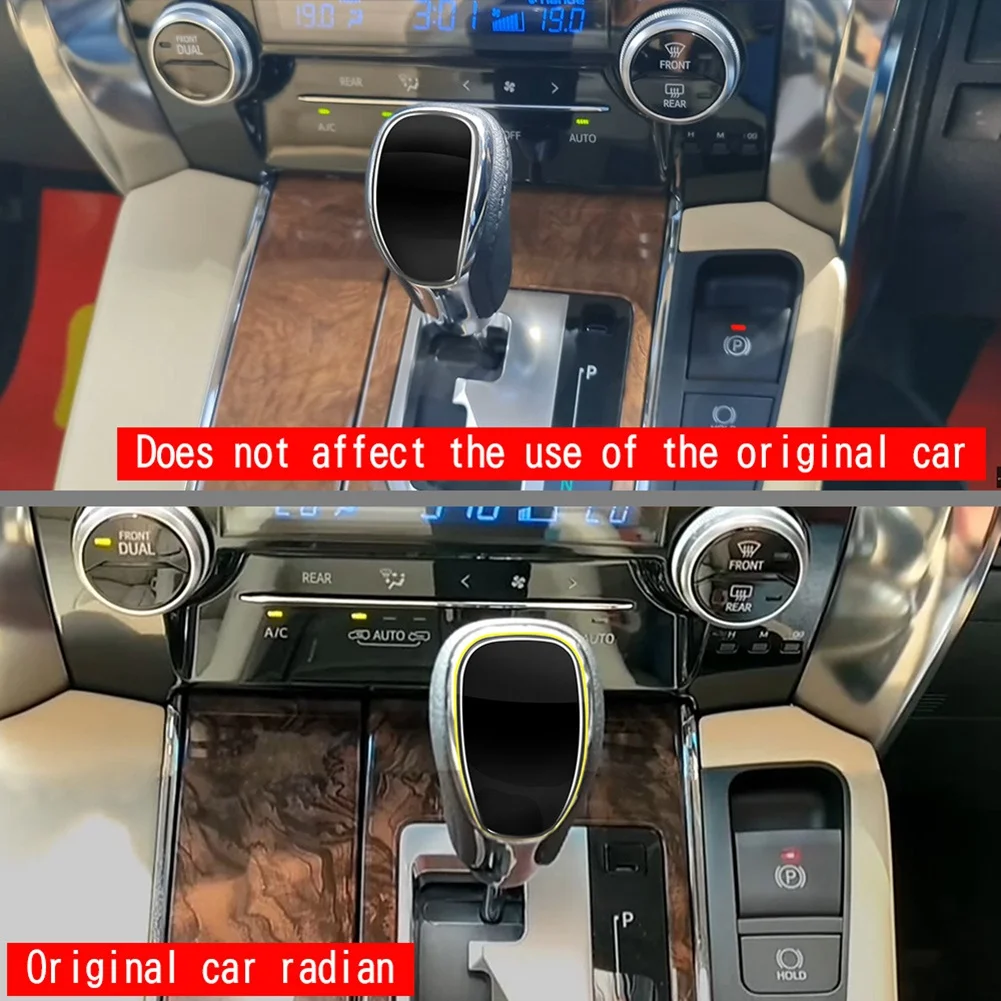 

Накладка на ручку переключения передач Better-Car, накладка на головку передач для Toyota ALPHARD VELLFIRE серии 30, 2015-2022 гг.