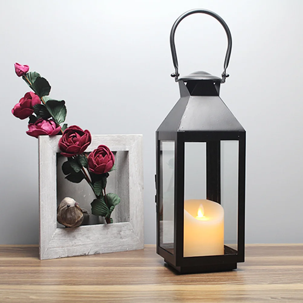 support-artisanal-en-fer-coupe-vent-avec-poignee-epaisse-conception-de-trou-de-ventilation-tampons-antiderapants-panneau-en-verre-detachable-pour-l'exterieur