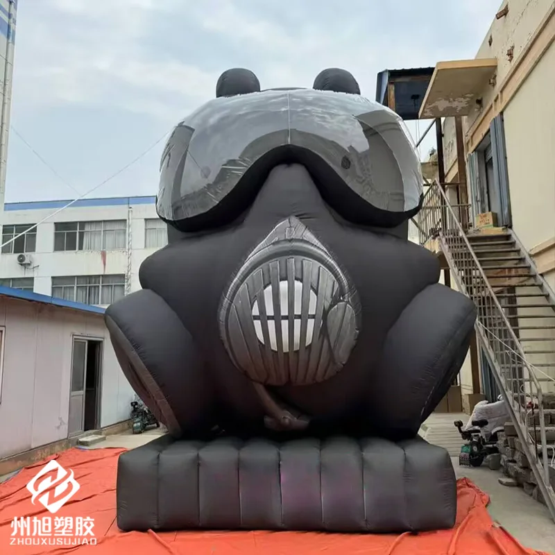 

Inflatable anti-toxic dolls with blowers, decorative props for outdoor and indoor public welfare promotional activities