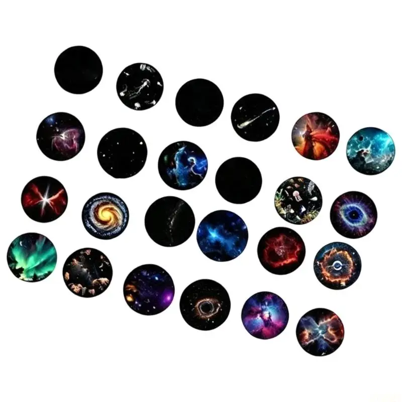 B03F Projection Slide Film Set with Assorted Space Themes for Bedroom Decor