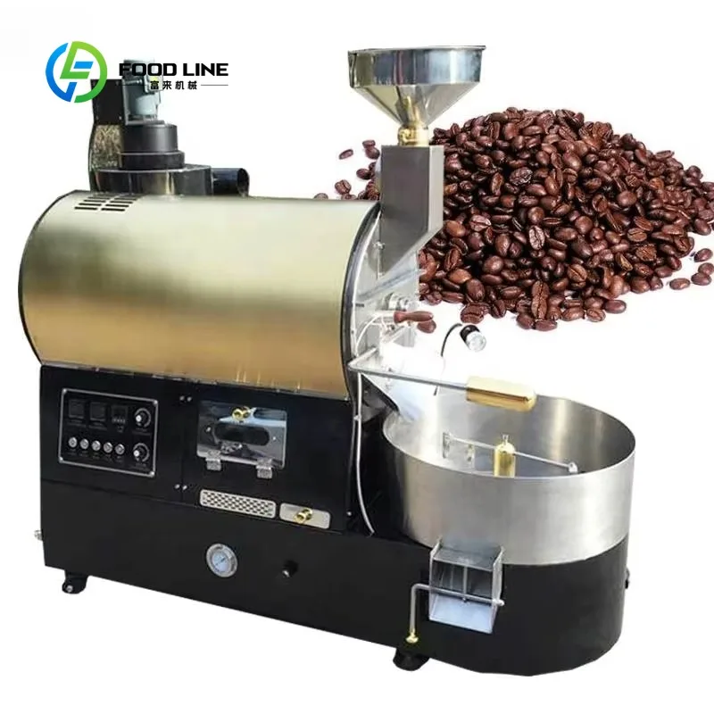 Custom Made Industrial  Coffee Bean Roaster for Sale Smart