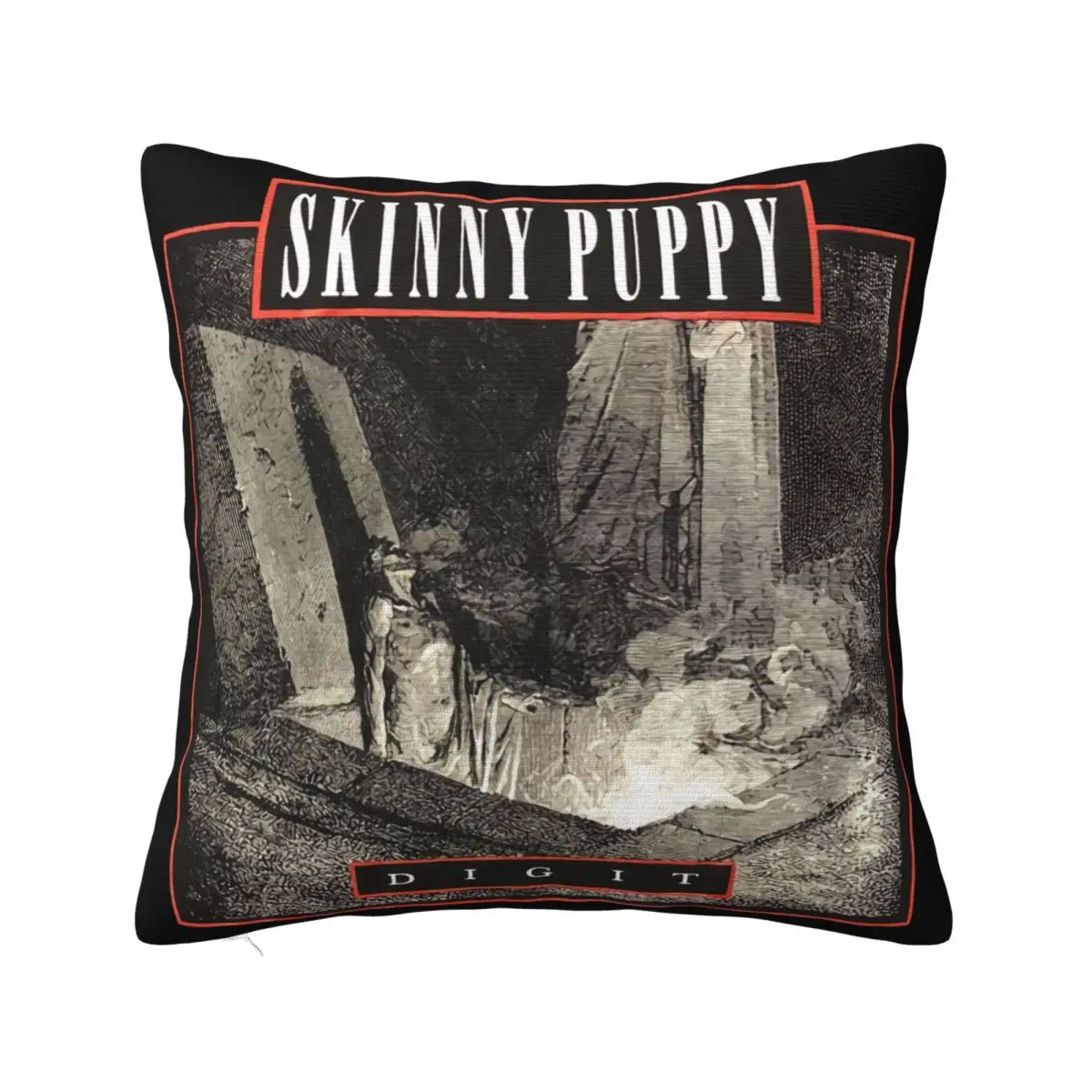 New Skinny Puppy Dig It Tour Men Size S 234Xl P1453 Cheap Sale Text Famous Basic Fashion Hipster Cute Family Pillow Case