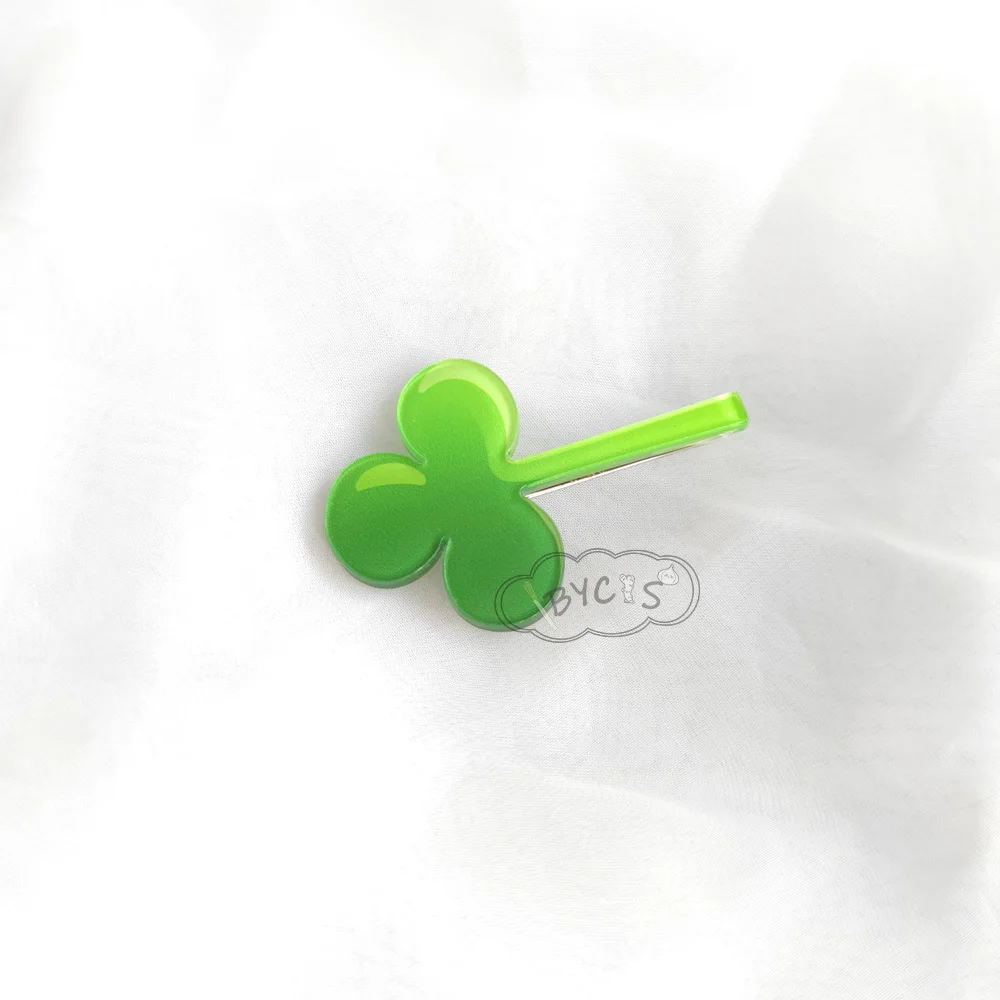 LoveLive! Takami Chika Cos Shamrock Hairpin copricapo Costume di Halloween Anime Prop accessori per gioielli ragazza