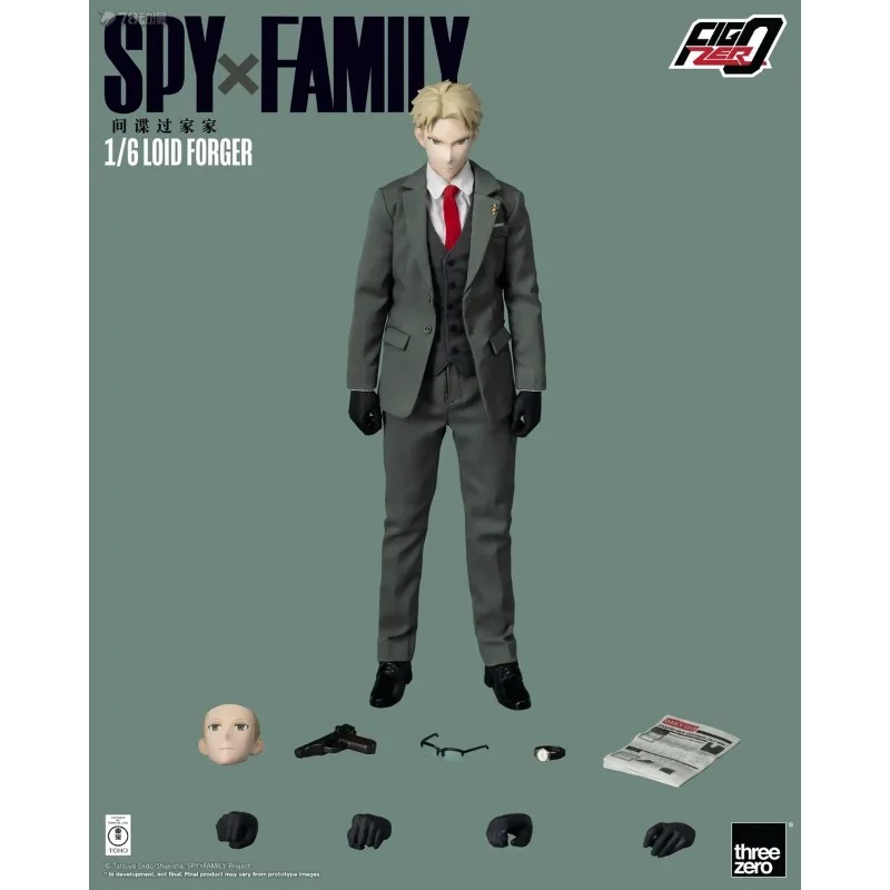 Threezero Originale 1/6 Alla Moda Mobile Doll Serie Spy Playing House Anime Action Figure Modello Giocattolo Da Collezione Modello Regali per Il Ragazzo
