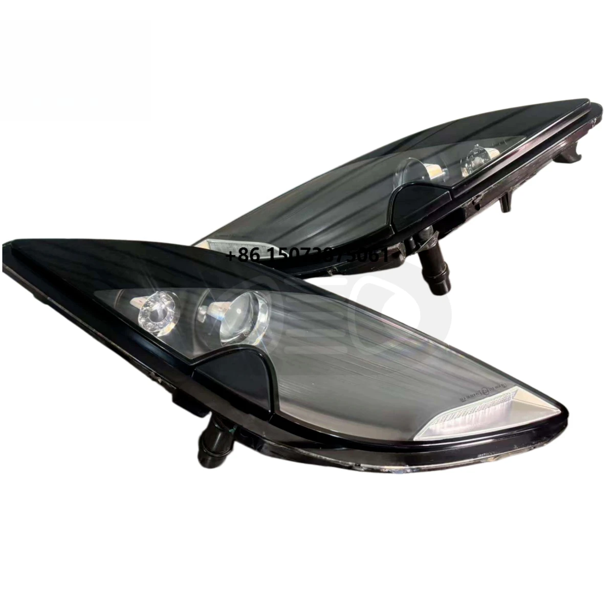 TUZHIHAO Lotus Evora Headlight Assembly Original Factory Dismantled Part Excellent Condition Clear Lens Free Scratches