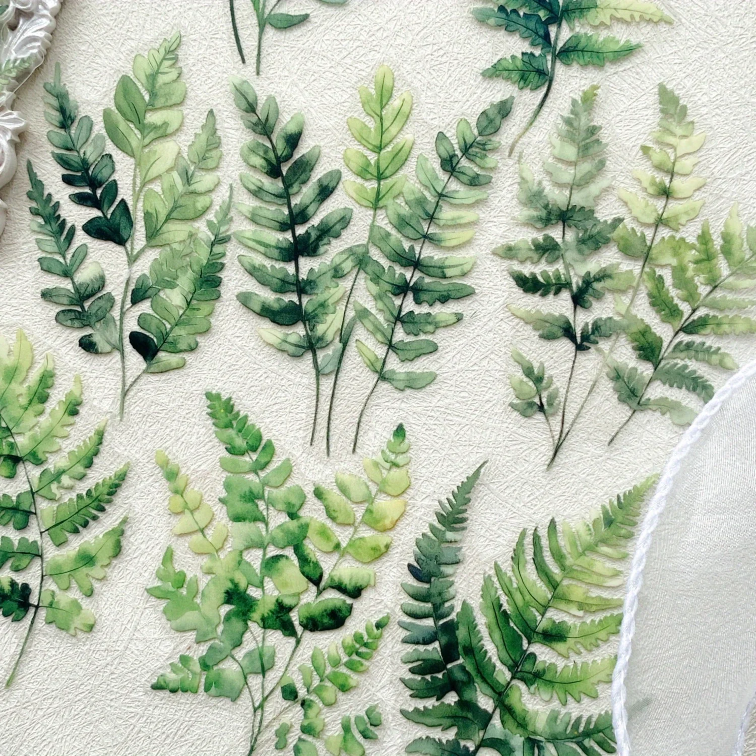 20 stuks plant bladeren stickers notebook decoratieve stickers voor scrapbooking label dagboek album junk journal planner