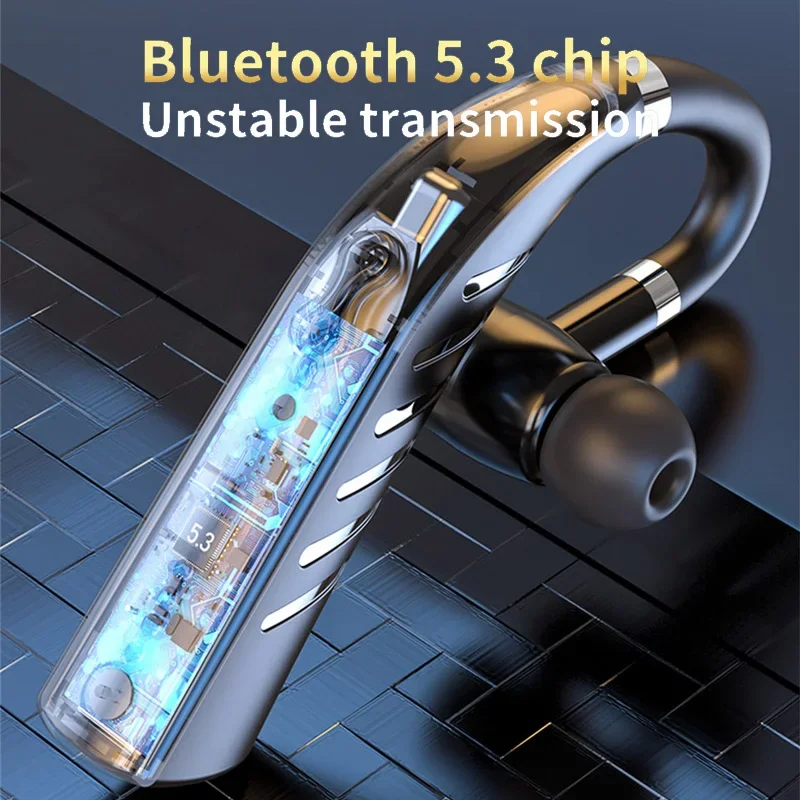 Bluetooth Earphones Wireless Headphones With Microphone Handsfree Noise Canceling Headset For Driving Talking Business Audifonos