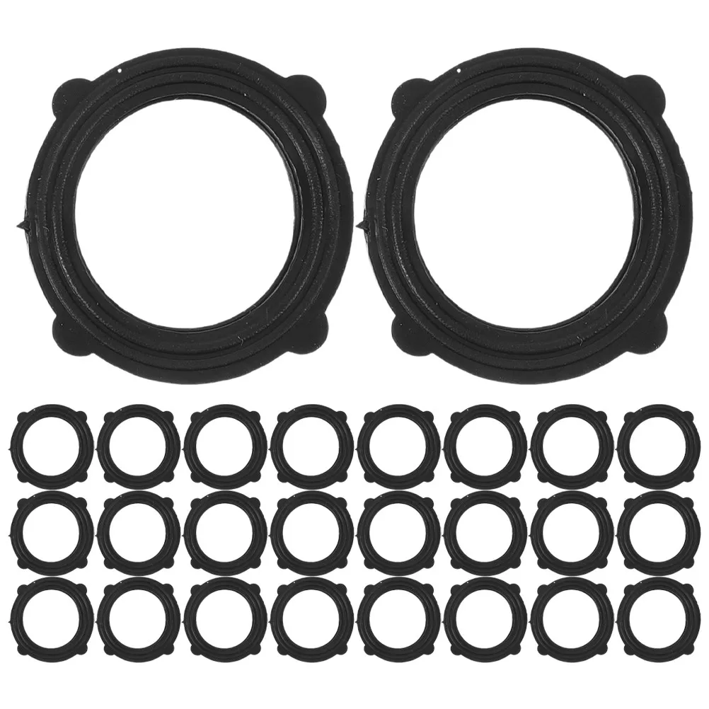 50Pcs Garden Hose Washer Rubber Seal O-Ring Leak Proof Self Locking Washer for Water Faucet Garden Hose Repair and Fittings