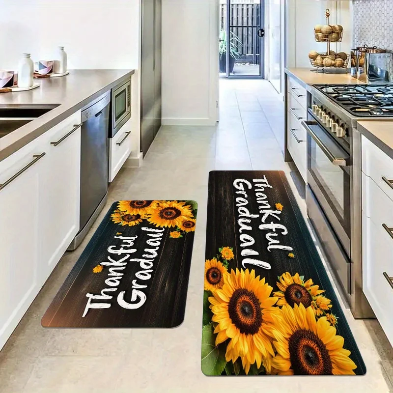 Retro Kitchen Food Vegetable Tomato Coffee Carpet Mat Rug Home Decor Long Hallway Kitchen Vintage Wood Farmhouse Rustic Indoor