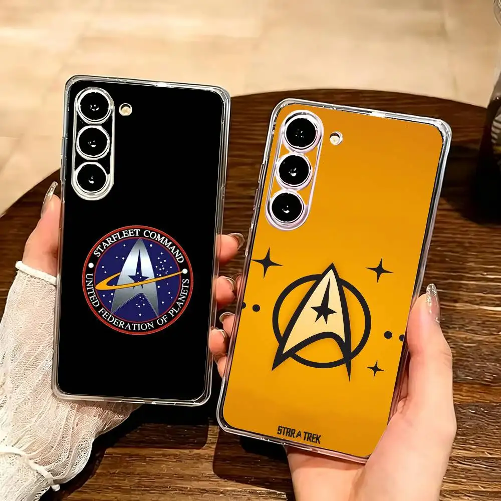 Star Trek-K Spock Space-E  Clear Hard Phone Case For Samsung Galaxy A91,80,73,72 ,71,53,52,32,31,22,21s Transparent