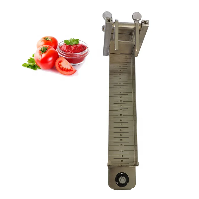 Tomato Sauce Flow Consistency Meter Lab Jam Viscometer for Food Product Analysis