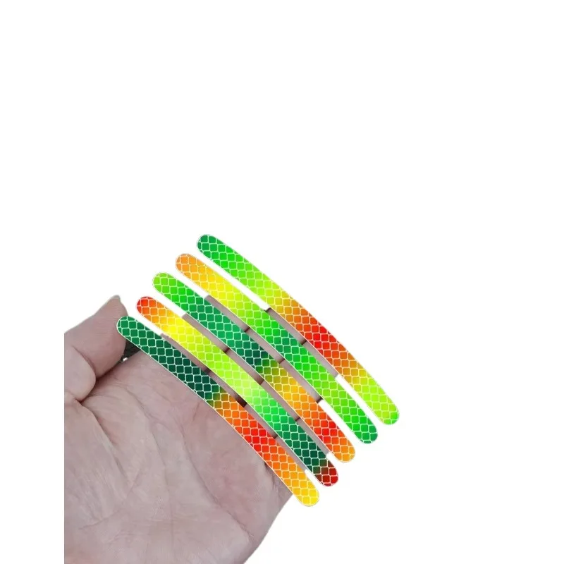 AliExpress NONE Bicycle Reflective Stickers Night Ride Glowing Decals Safety Wheel Rim Lights Kids Balance Bike Bike Accessories Cycling
