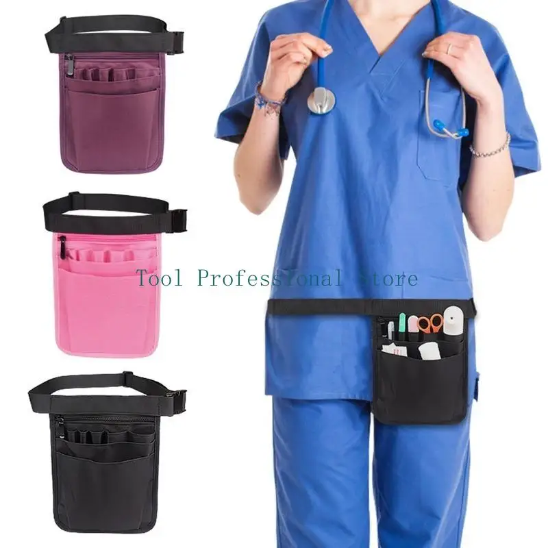 

57QF Портативный медицинский пояс-органайзер для медсестер, помощников врачей, ветеринаров