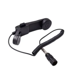 6Pin H250 Handheld Speaker Microphone PTT for Tactical AN / PRC 152 148 Virtual Model Harris Dummy Case Mic Accessory