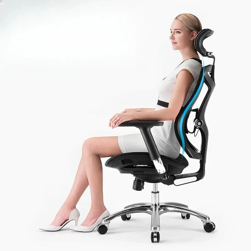 Эргономичное компьютерное кресло Офисное кресло Удобное сидячее и откидное кресло