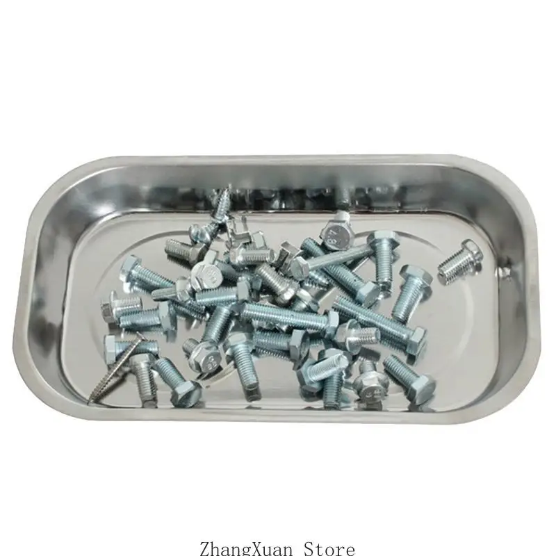 長方形磁気ナットとボルトトレイガレージオフィス家庭用耐摩耗性-3xuf