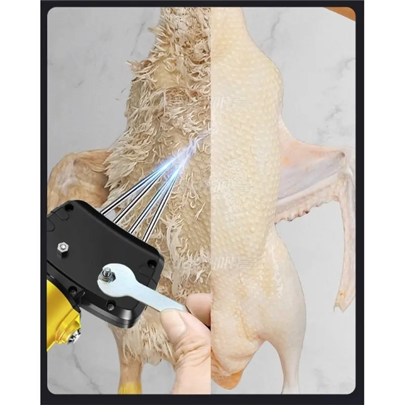 ABJN-Handheld Electric Plucking Machine For Home And Farm Use, Automatic Poultry (Chicken, Duck, Goose) Plucking Machine