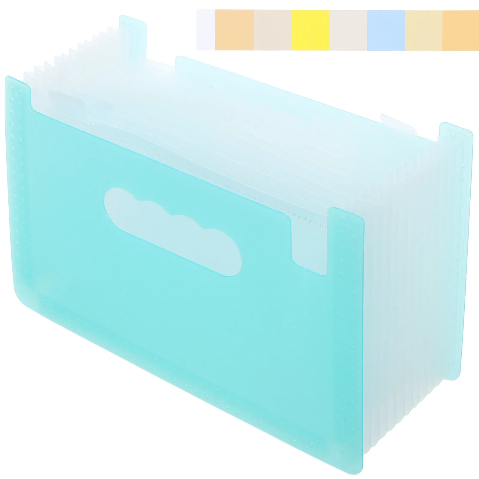 Cartella di file Materiale Pp Organizzatore per fisarmonica Porta coupon per ricevute multifunzione per riporre la casa, l'ufficio, la scuola