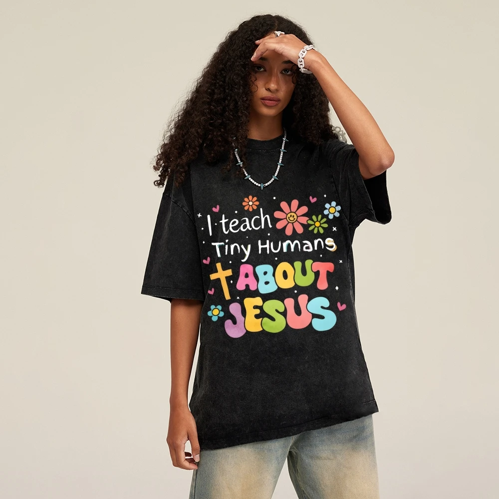 

Baggy Women Graphic Tshirts Y2K Look Oversized Tshirt Vintage Streetwear Casual Comfort Cotton Retro Unisex Washed Tee
