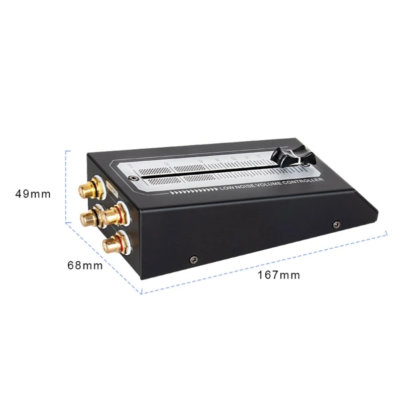Adjustable Volume Controller RCA Port Customize Your Listening Experience Dropship