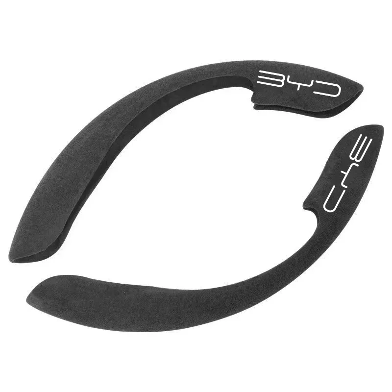 

Замшевый нескользящий защитный чехол на руль автомобиля, качественный аксессуар для BYD Song Plus Seal Dolphin Yuan Max Qin Pro Han Tang Ev