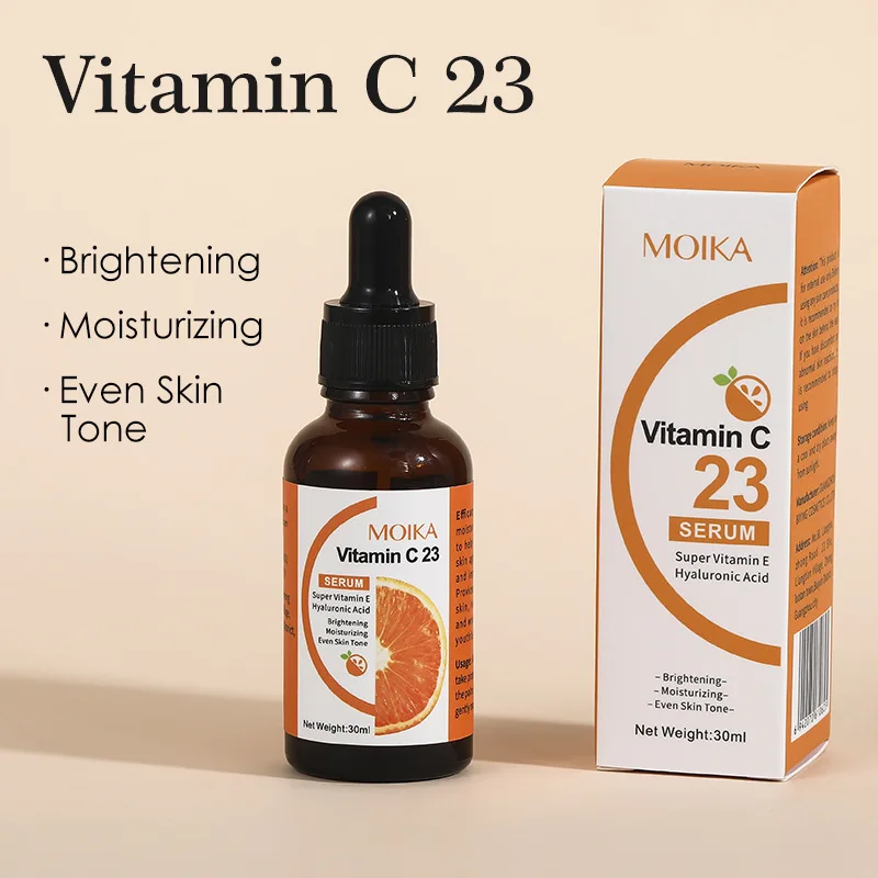 Vitamin C Facial Essential Oil Dark Spot Remover Moisturizing Brightning Firming Repair Anti-aging Serum Facial Skin Care 30ml