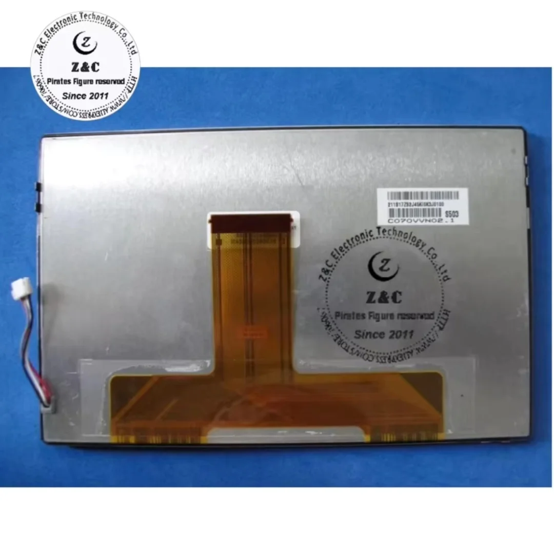 

C070VVN02 C070VVN02.1 C070VVN02.2 C070VW04 V0 Brand New Original 7 Inch LCD Display for Volvo S60L Car GPS Navigation System