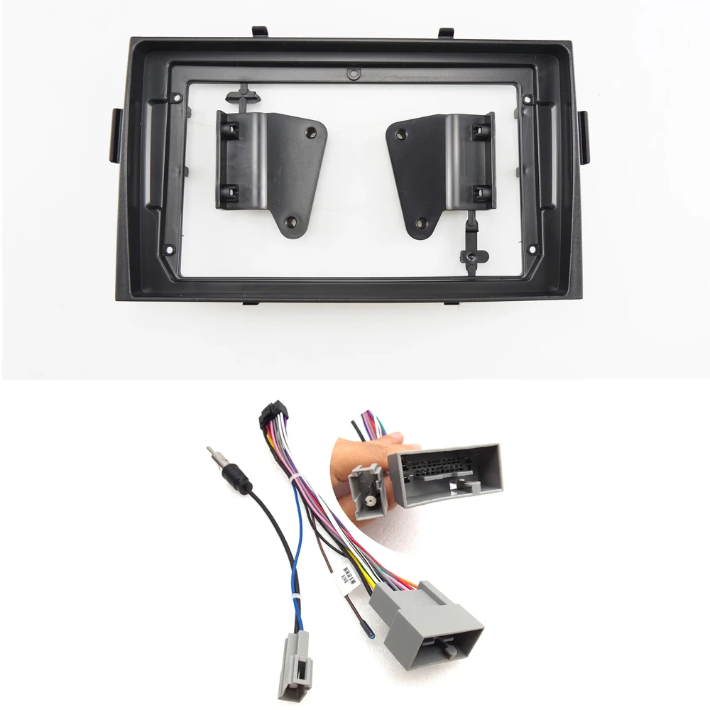 

9 Inch For Honda Ridgeline 2006-2014 Car Frame Plug Audio Fitting Adaptor Dash Trim Kits Facia Panel Radio Player