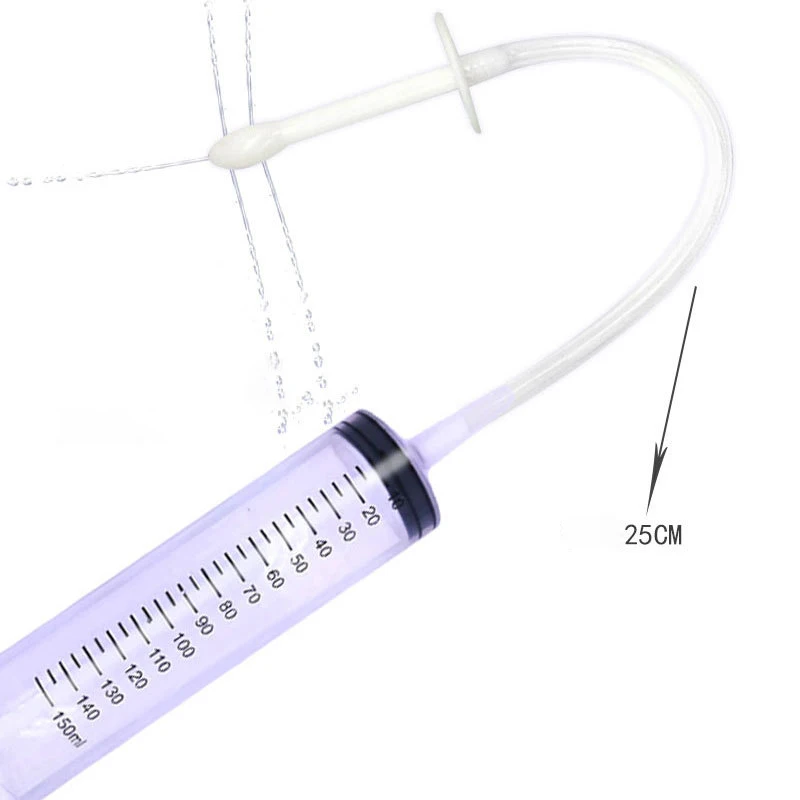 WETIPS 500ML Medical Syringe Enema Hospital Anal Syringe Travel Douche Rectal Klysma Irrigation Family Enemas Ducha Ass Washing