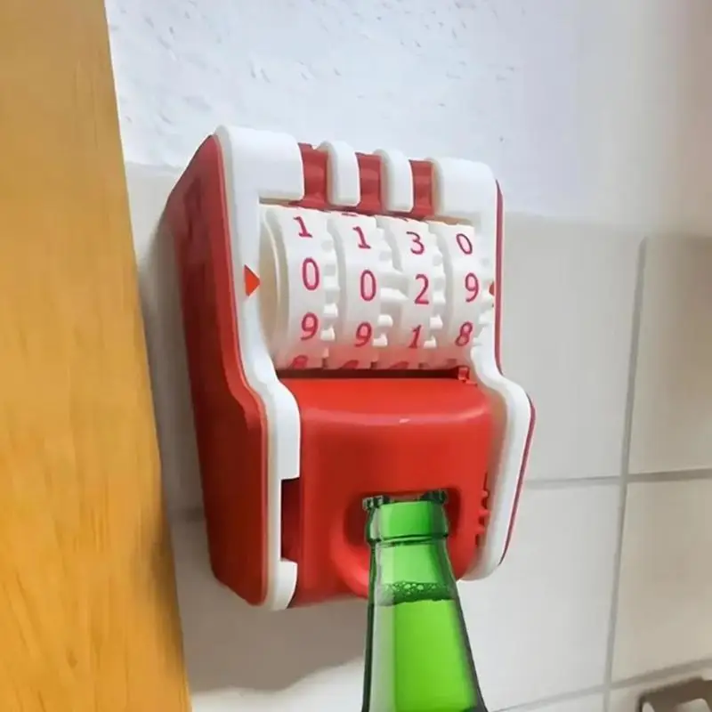 

Automatic Drink Tracking Beer Counter Bottle Opener With Ergonomic Grip Space Saving Design For Beer Enthusiasts Gift D2RD