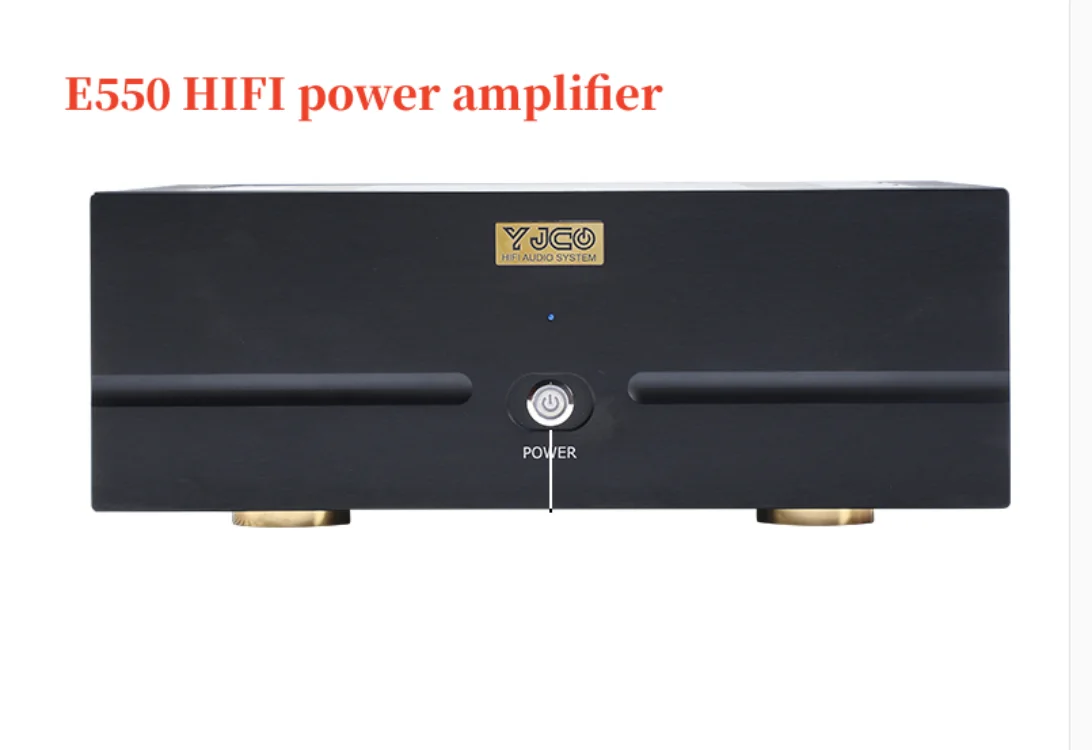 

New E550 FET Class A pure post-amplifier high-power HiFi fever sound (refer to Golden Voice)