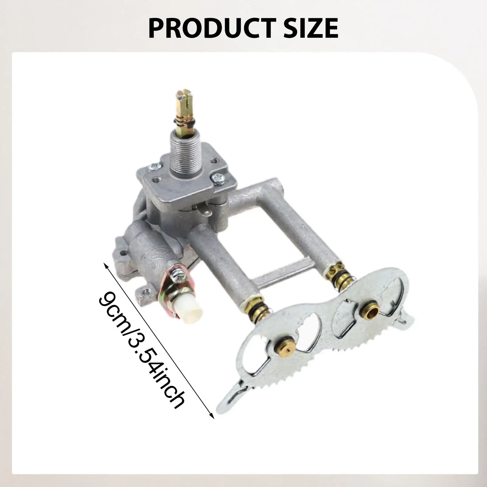 Gas Stove Switch Valve Assembly Replace, Quick Installation, High Performance, Gas Stove Saddle Valve Body Switch
