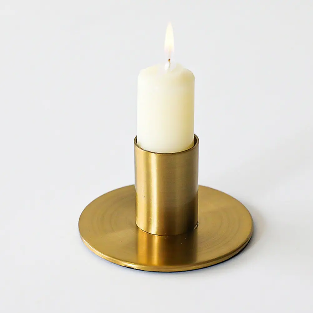 

Набор из 3-х железных подсвечников в деревенском стиле, винтажные металлические подставки для стола, центральное украшение для дома